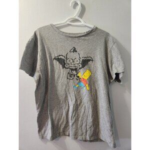 The Simpsons Short Sleeves T-Shirt Grey Size XL